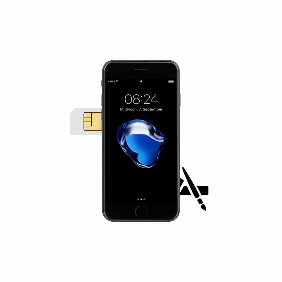 Apple iPhone 8 64GB (AR Ready) mieten - fonlos® Rental - Vermietung